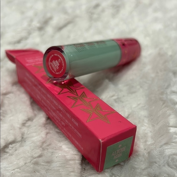 Jeffree Star Velour Liquid Lipstick Limited release Mint Green high society new - Picture 3 of 5